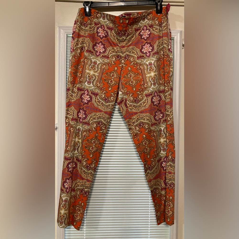 Talbots signature side zip pants